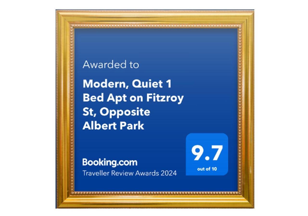Modern Quiet 1 & 2 Bed Apt Opposite Albert Park Melbourne Exterior photo